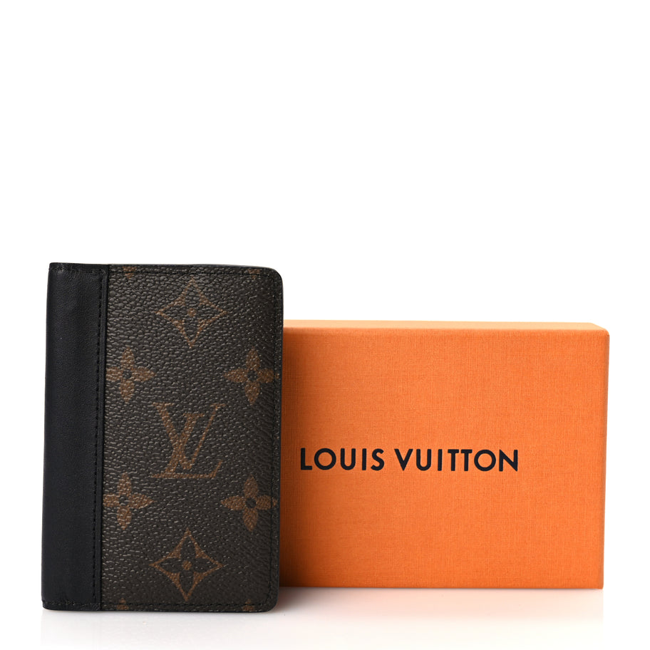 Louis Vuitton Monogram Macassar Pocket Organizer NM Image 7