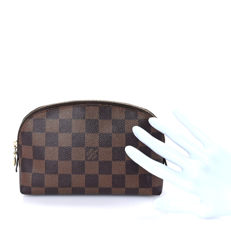 Louis Vuitton Damier Ebene Cosmetic Pouch Brown Image 2