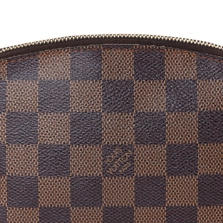 Louis Vuitton Damier Ebene Cosmetic Pouch Brown Image 3