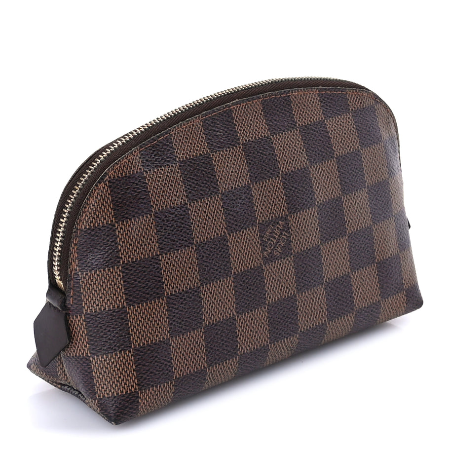Louis Vuitton Damier Ebene Cosmetic Pouch Brown Image 4