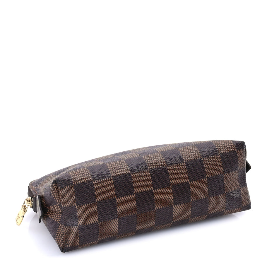 Louis Vuitton Damier Ebene Cosmetic Pouch Brown Image 5