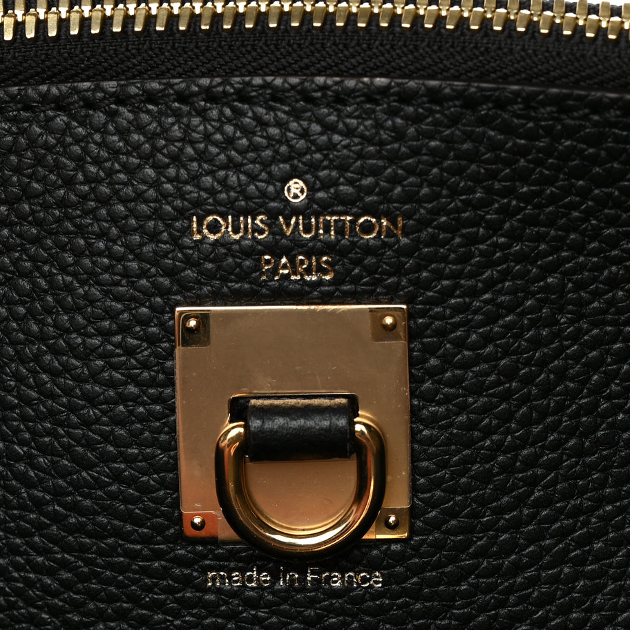 Louis Vuitton Taurillon City Steamer MM Black Image 5