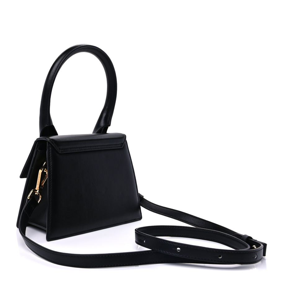 Jacquemus Smooth Calfskin Le Chiquito Moyen Black Image 2