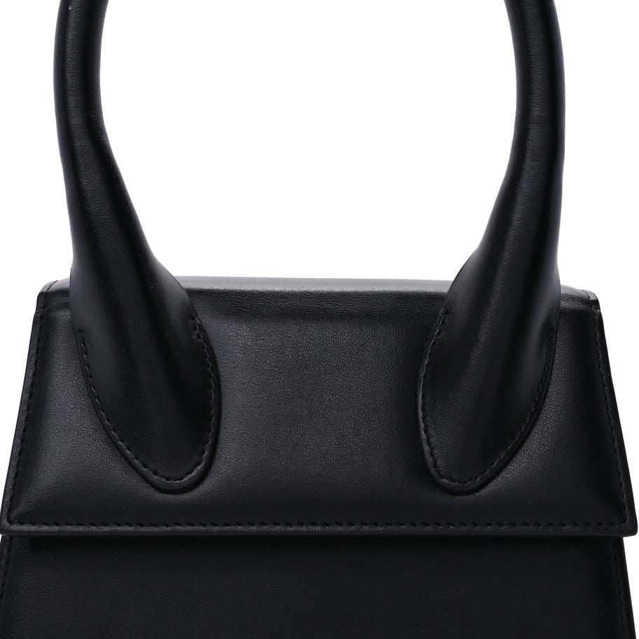 Jacquemus Smooth Calfskin Le Chiquito Moyen Black Image 5