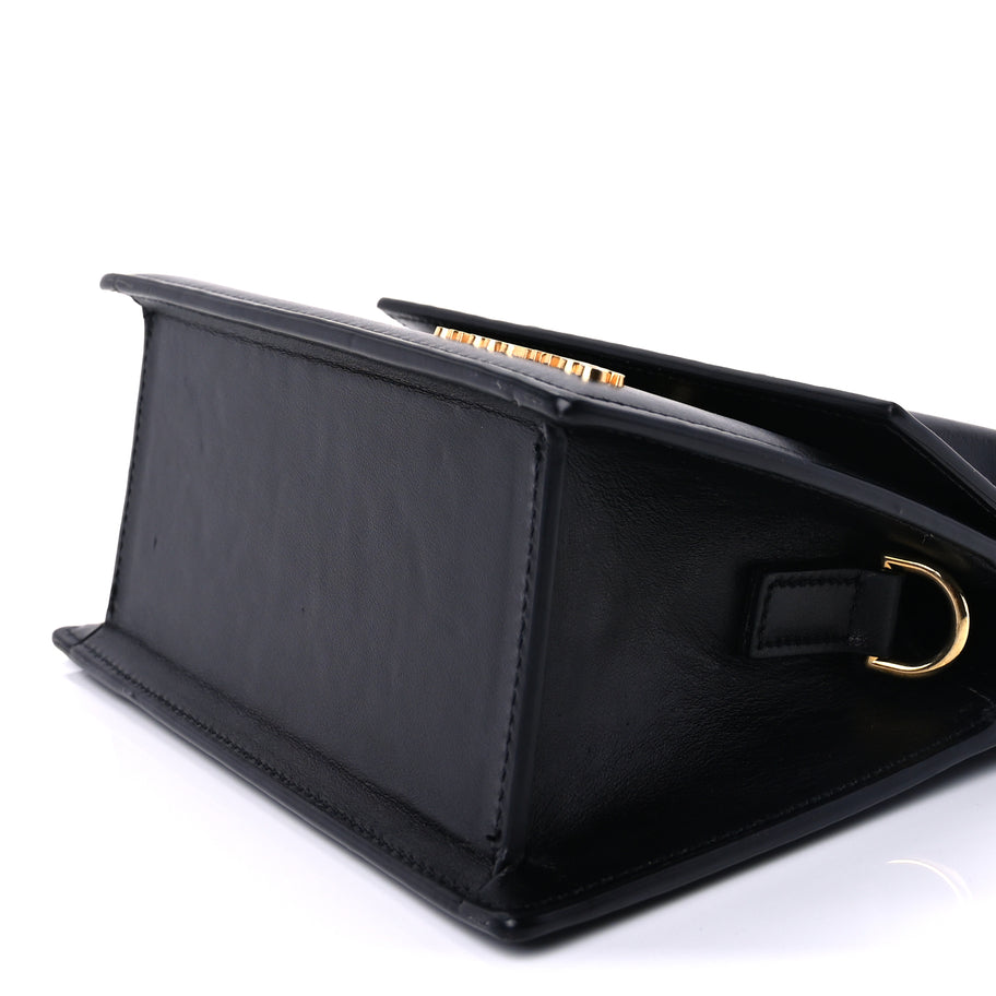 Jacquemus Smooth Calfskin Le Chiquito Moyen Black Image 8