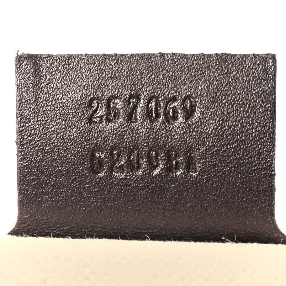 Gucci Monogram Small Lovely Heart Tote Dark Brown Image 6