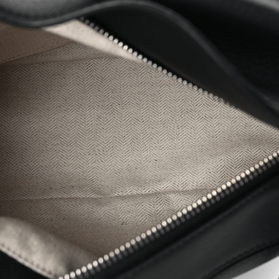 Loewe Calfskin Small Puzzle Bag  Black Image 4