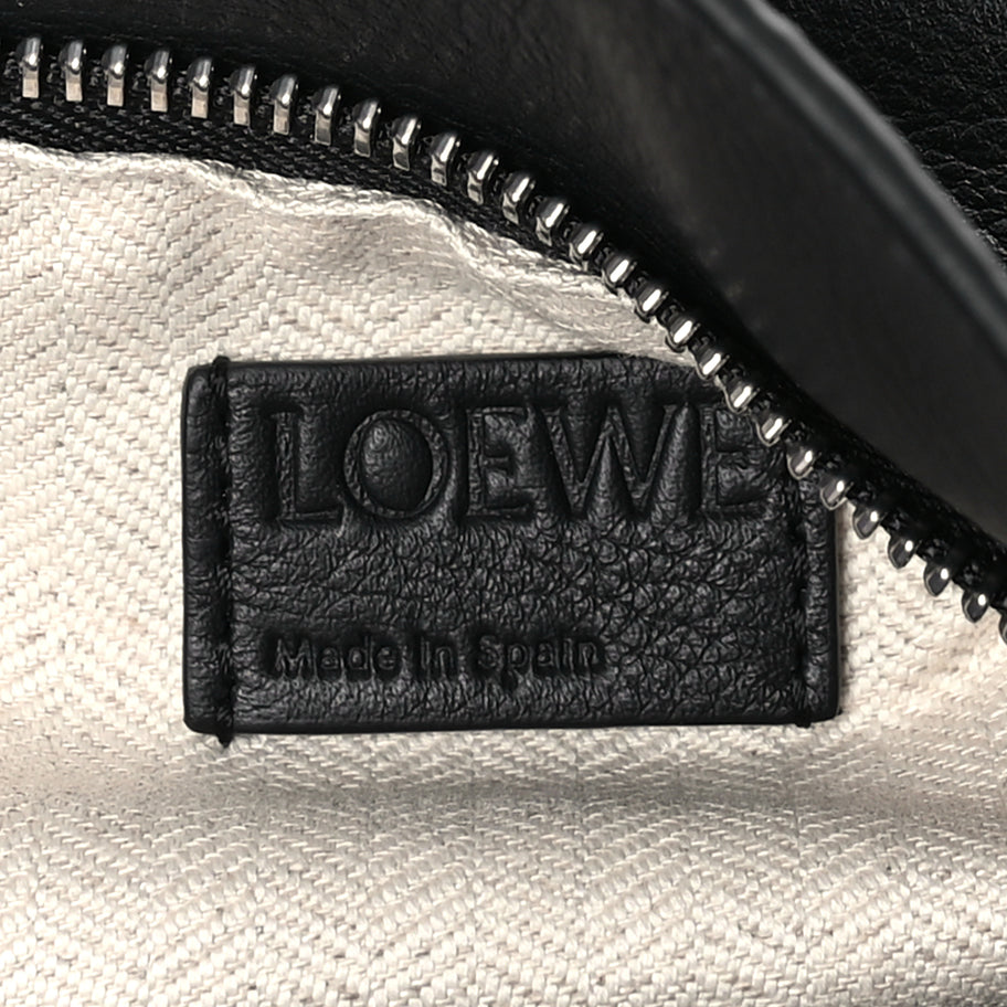 Loewe Calfskin Small Puzzle Bag  Black Image 5