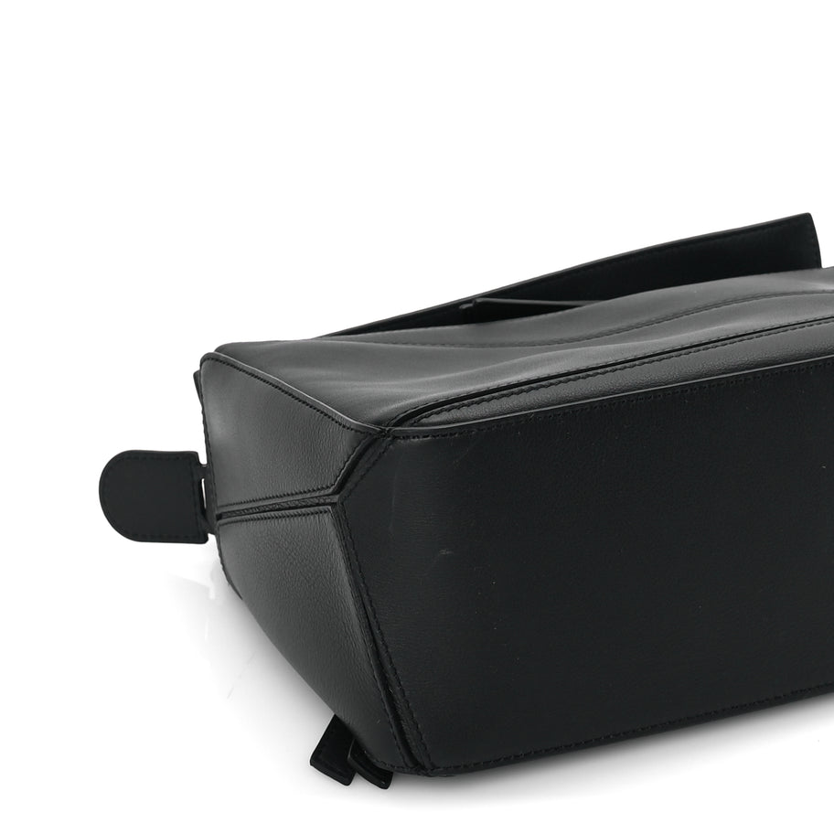 Loewe Calfskin Small Puzzle Bag  Black Image 7