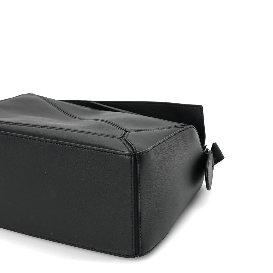 Loewe Calfskin Small Puzzle Bag  Black Image 8