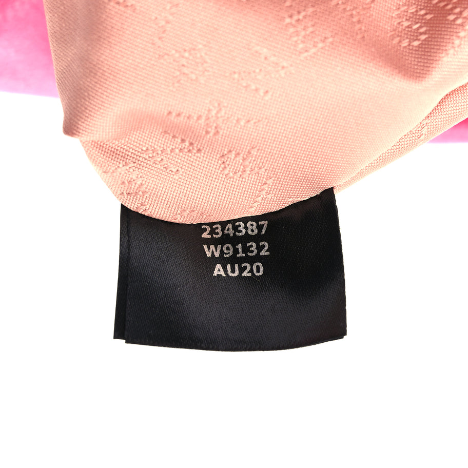 Stella McCartney Shaggy Deer Falabella Fold Over Tote  Hot Pink Image 6