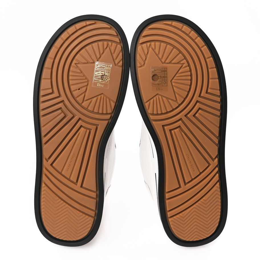 Christian Dior Calfskin D-Freeway Low Top Sneakers 39 White Image 6