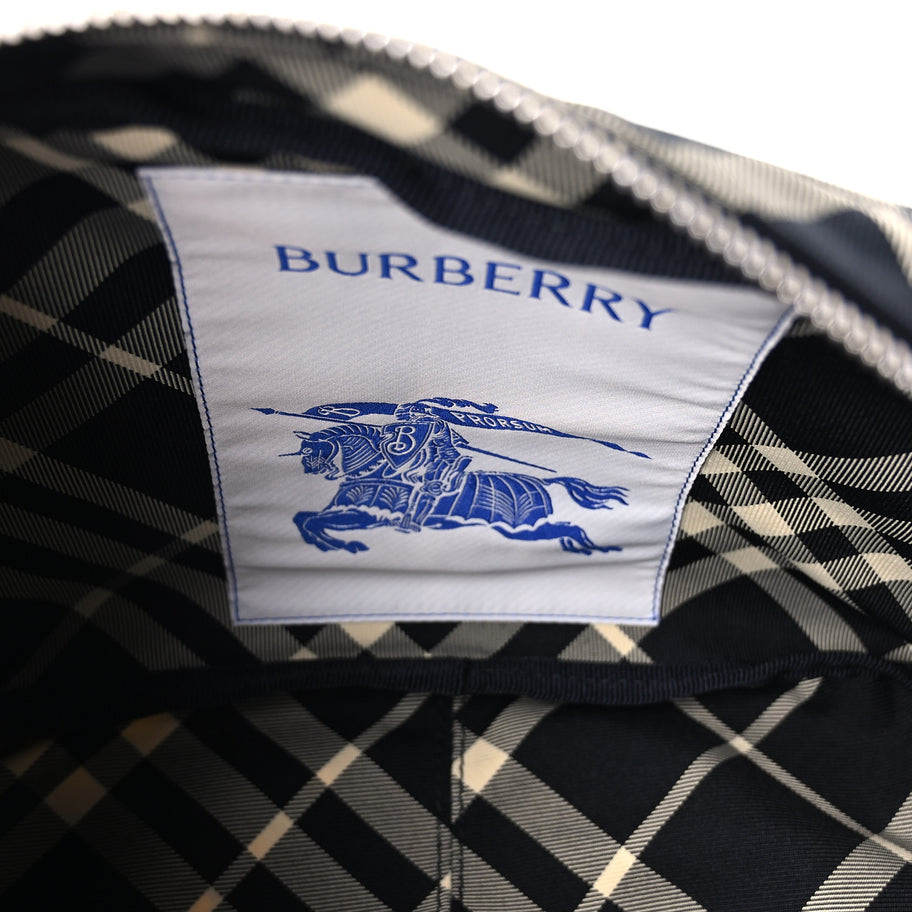 Burberry Canvas Check EKD-applique Crossbody Bag Black Calico Image 4