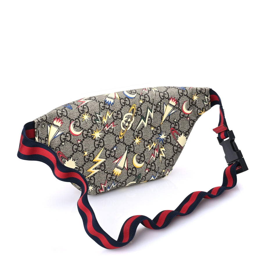 Gucci GG Supreme Monogram Childrens Space Print Belt Bag  Multicolor Image 2