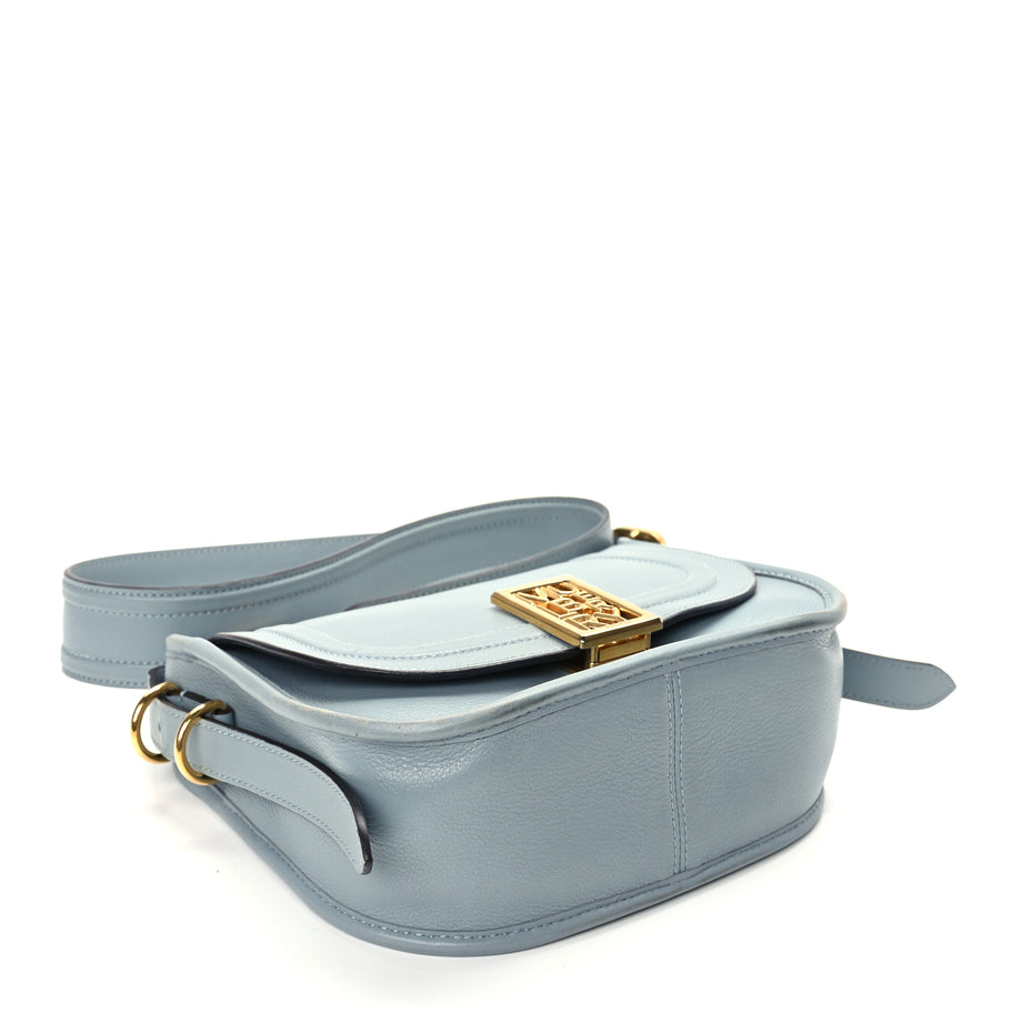 Mulberry Silky Calfskin Small Sadie Satchel Cloud Image 3