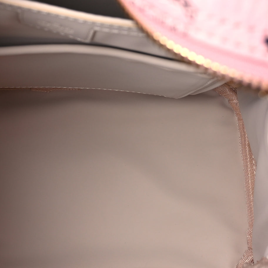 MCM Visetos Small Side Stud Stark Backpack  Soft Pink Image 4