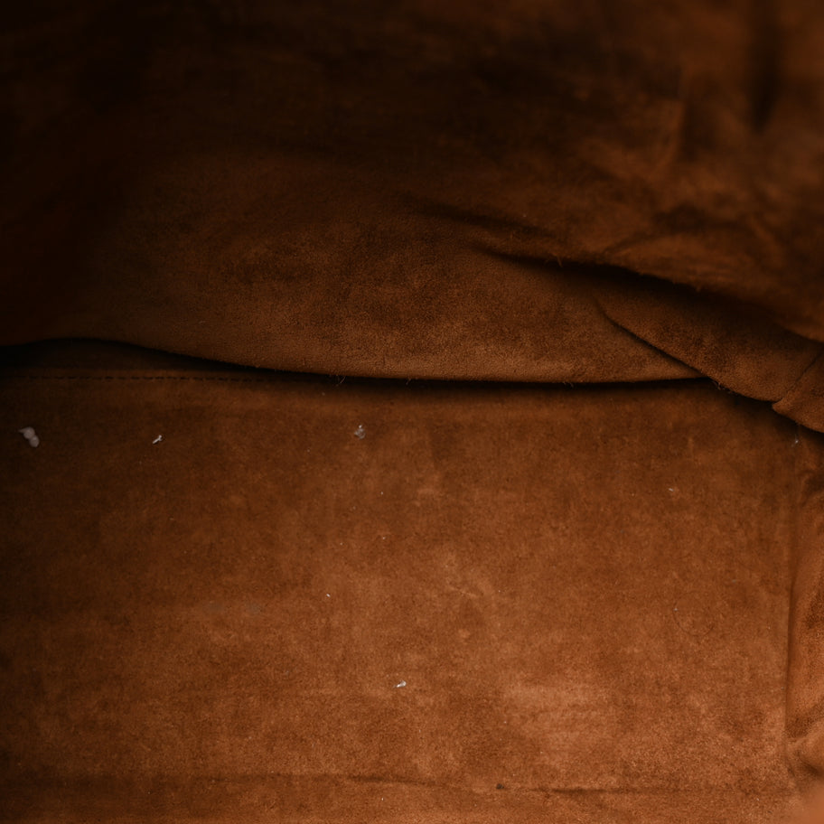 Saint Laurent Calfskin Classic Duffle 6 Havane Image 4