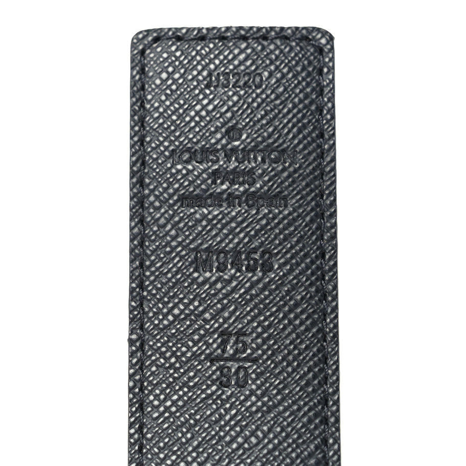 Louis Vuitton Calfskin Monogram 30mm LV Iconic Reversible Belt 75 30 Black Image 5