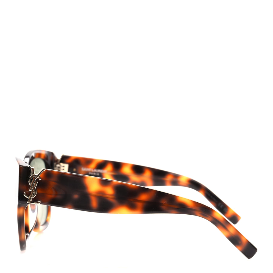 Saint Laurent Acetate Oversized Sunglasses SL M95 F Tortoise Image 3