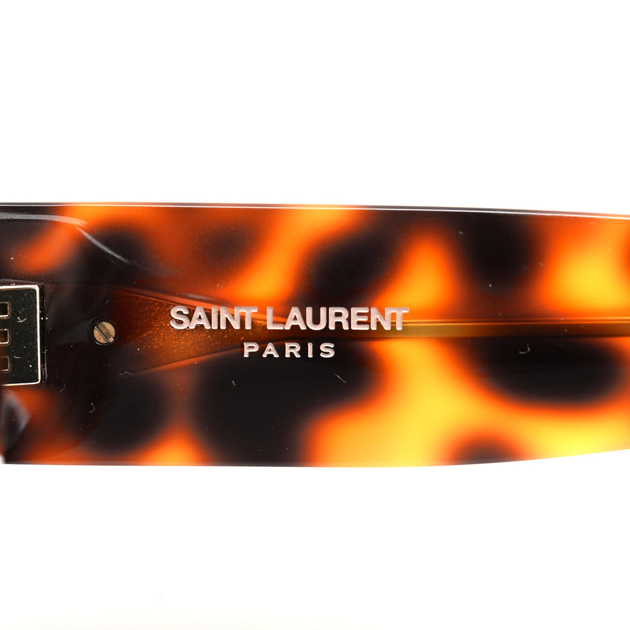 Saint Laurent Acetate Oversized Sunglasses SL M95 F Tortoise Image 5