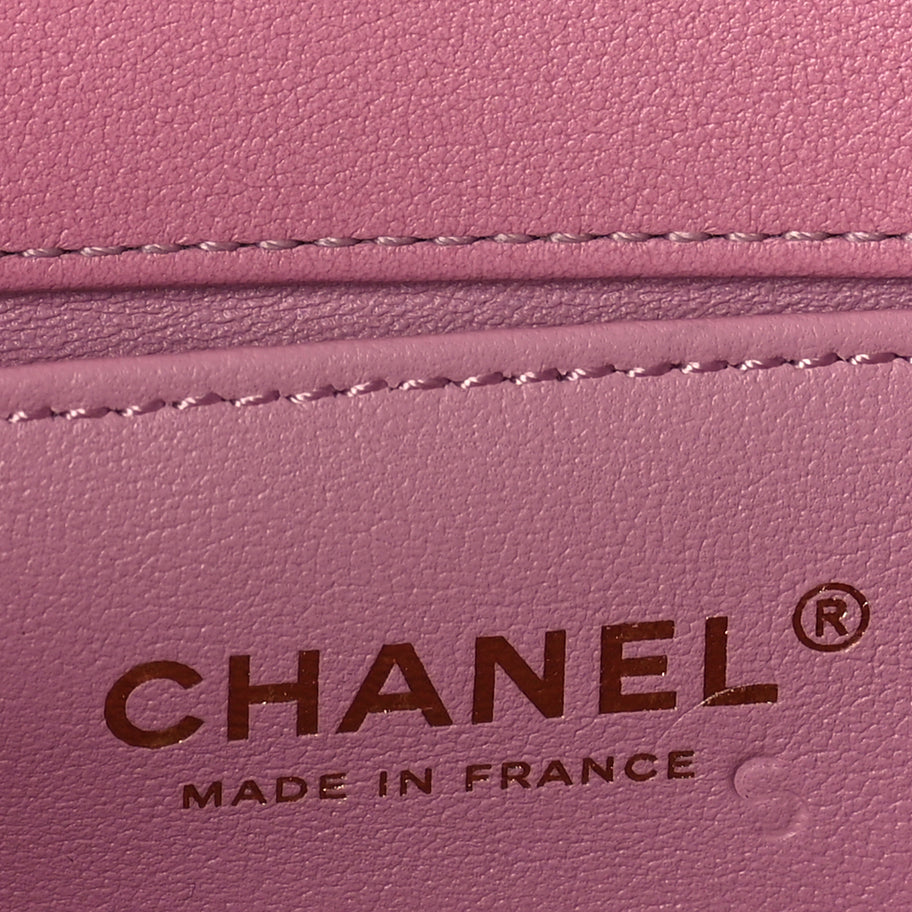 Chanel Lambskin Chevron Quilted Medium Boy Flap  Pink Image 5