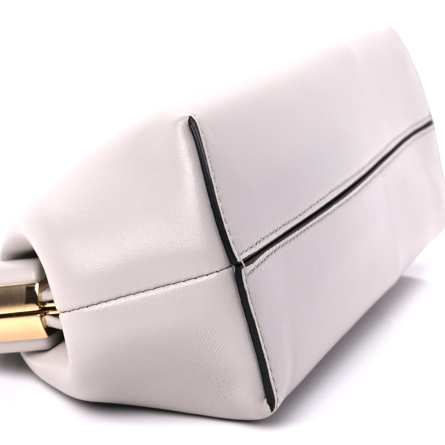 Fendi Shiny Nappa Small Fendi First  Ghiaia Image 8