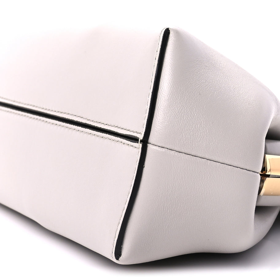Fendi Shiny Nappa Small Fendi First  Ghiaia Image 9