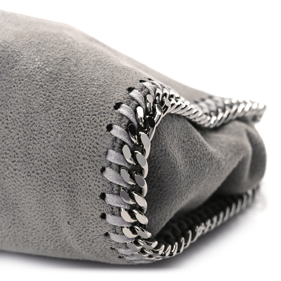 Stella McCartney Shaggy Deer Tiny Falabella Tote Grey Image 5