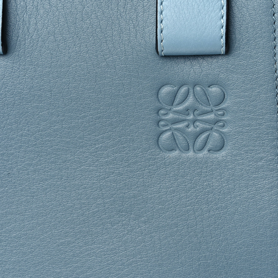 Loewe Calfskin Large Hammock Shoulder Bag Aqua Light Blue Stone Image 7