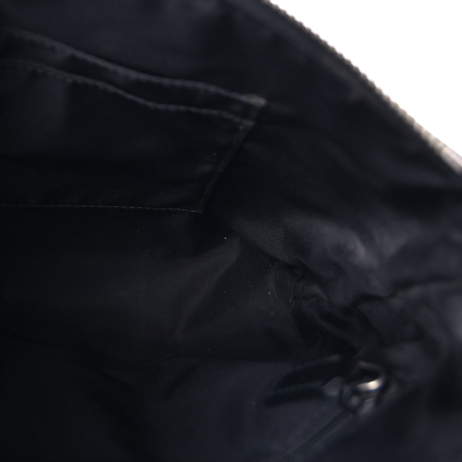 Gucci GG Supreme Monogram Web Messenger Bag Black Image 4