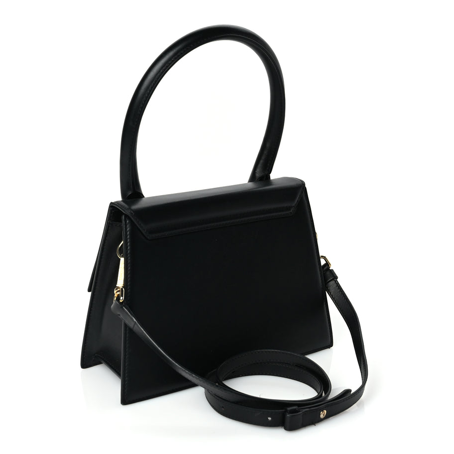 Jacquemus Smooth Calfskin Le Grand Chiquito Black Image 2