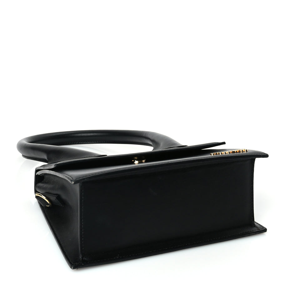 Jacquemus Smooth Calfskin Le Grand Chiquito Black Image 3