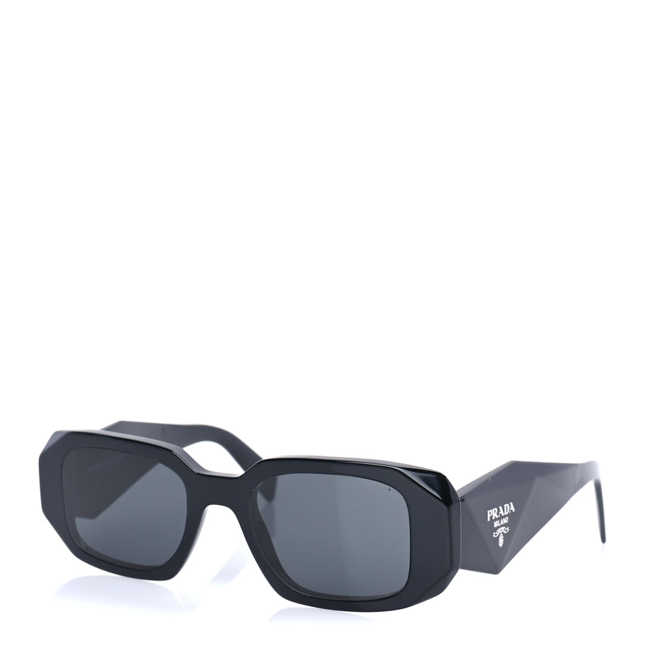 Prada Acetate Symbole Sunglasses SPR 17W  Black Image 1