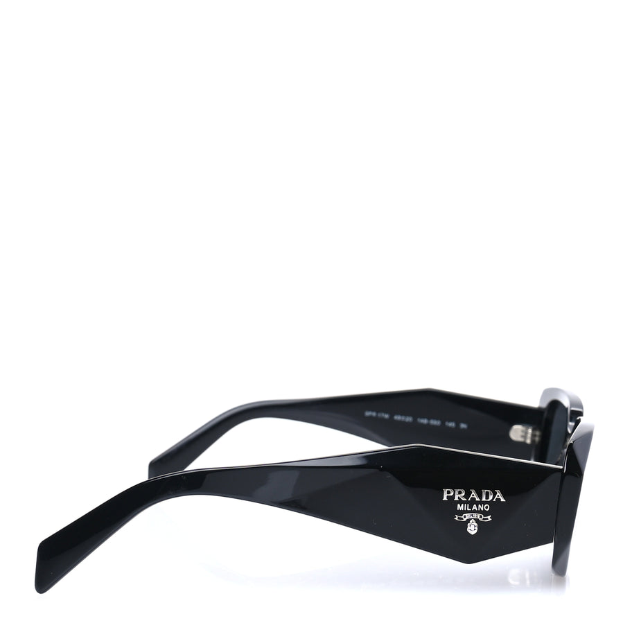 Prada Acetate Symbole Sunglasses SPR 17W  Black Image 3