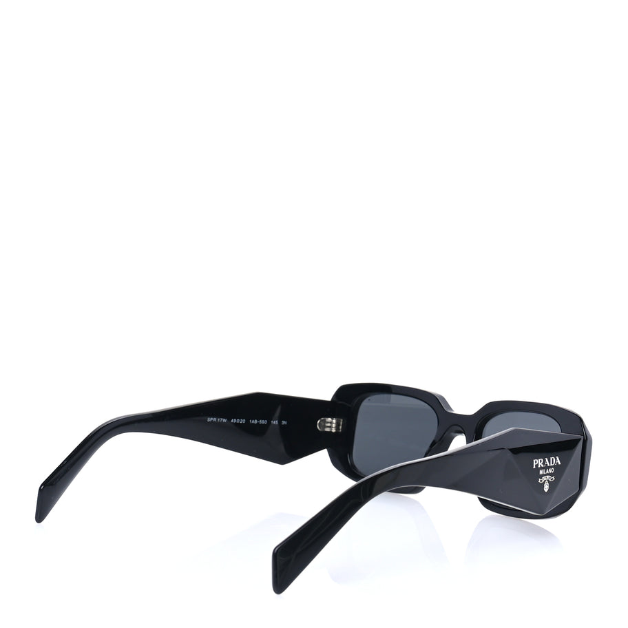 Prada Acetate Symbole Sunglasses SPR 17W  Black Image 4