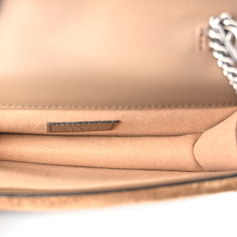 Gucci GG Supreme Monogram Super Mini Dionysus Shoulder Bag Taupe Image 4