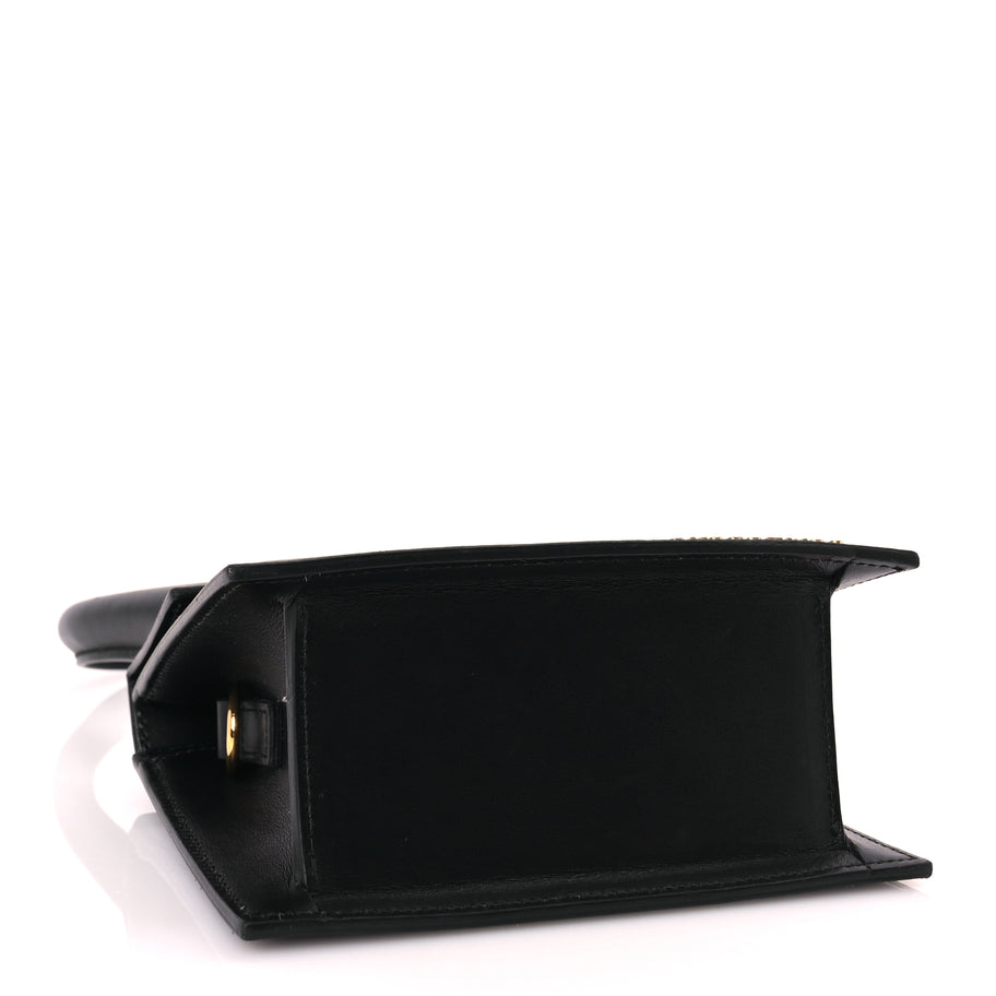 Jacquemus Smooth Calfskin Le Chiquito Moyen Black Image 3
