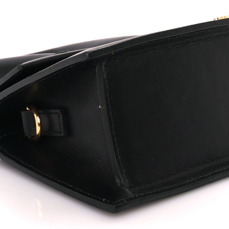 Jacquemus Smooth Calfskin Le Chiquito Moyen Black Image 7