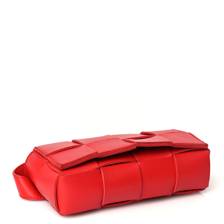 Bottega Veneta Nappa Maxi Intreccio The Belt Cassette Bag Chilli Image 3
