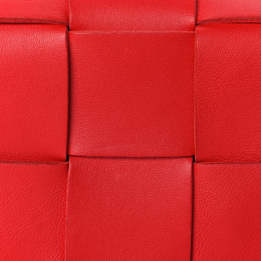 Bottega Veneta Nappa Maxi Intreccio The Belt Cassette Bag Chilli Image 6