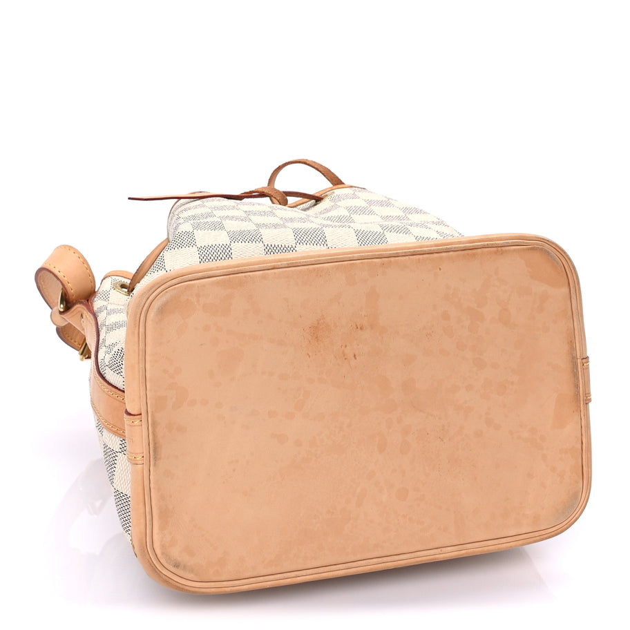 Louis Vuitton Damier Azur Noe BB White Image 3