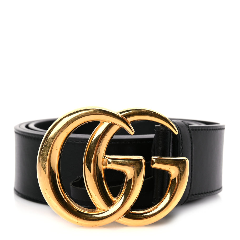 Gucci Calfskin Double G 40mm Belt 105 42 Black Image 5