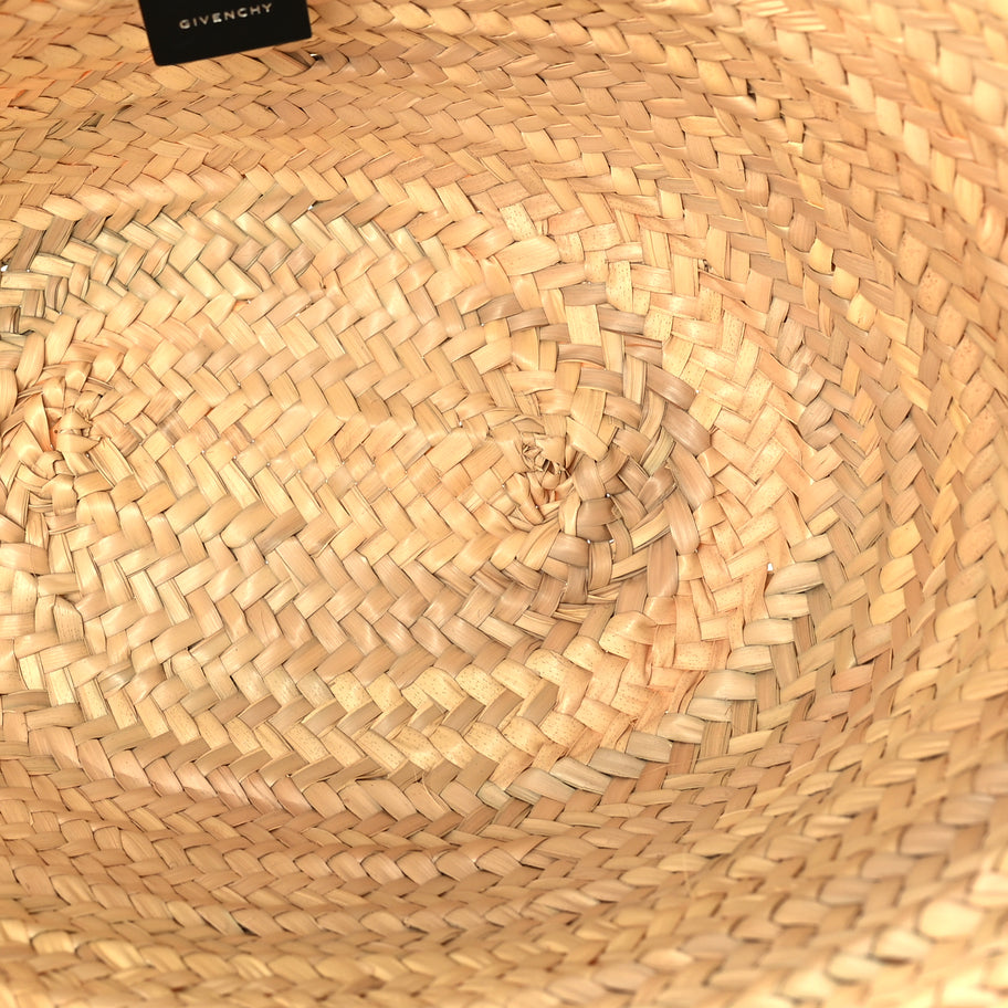 Givenchy Raffia Voyou Basket Tote Black Image 4