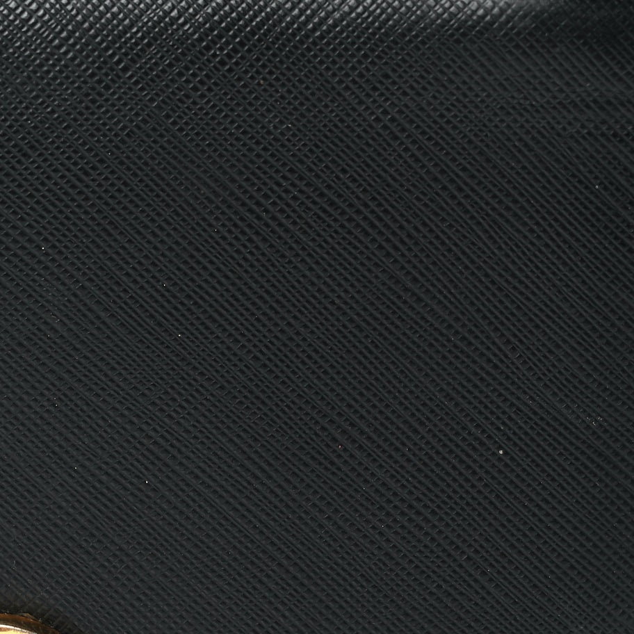 Prada Saffiano Corolle Crossbody Bag Black Image 6