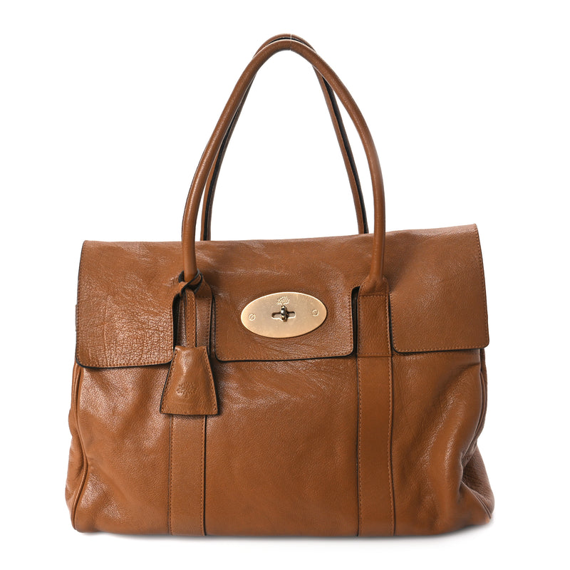  Mulberry Glossy Buffalo Bayswater Fudge