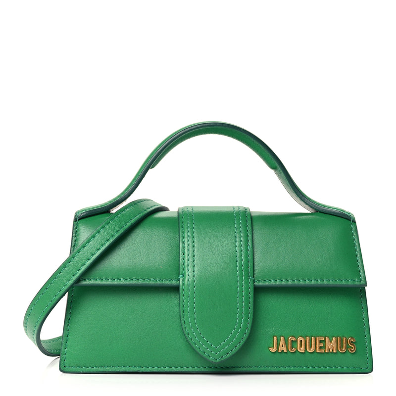  Jacquemus Smooth Calfskin Le Bambino Green
