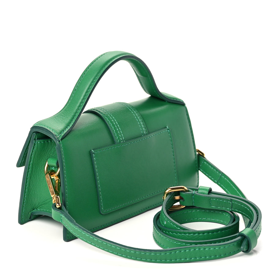 Jacquemus Smooth Calfskin Le Bambino Green Image 2