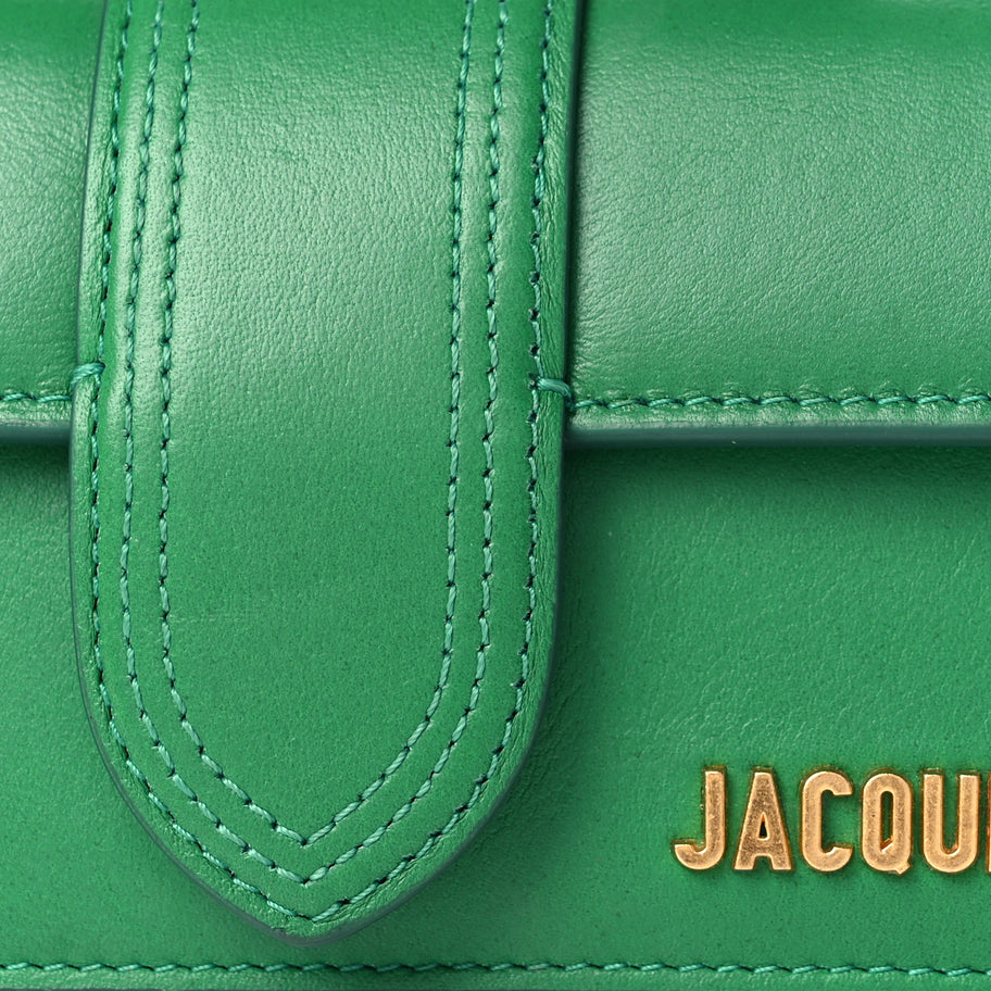 Jacquemus Smooth Calfskin Le Bambino Green Image 6