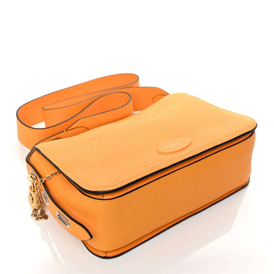 Mulberry Heavy Grain Billie Crossbody Bag Double Yellow Image 3