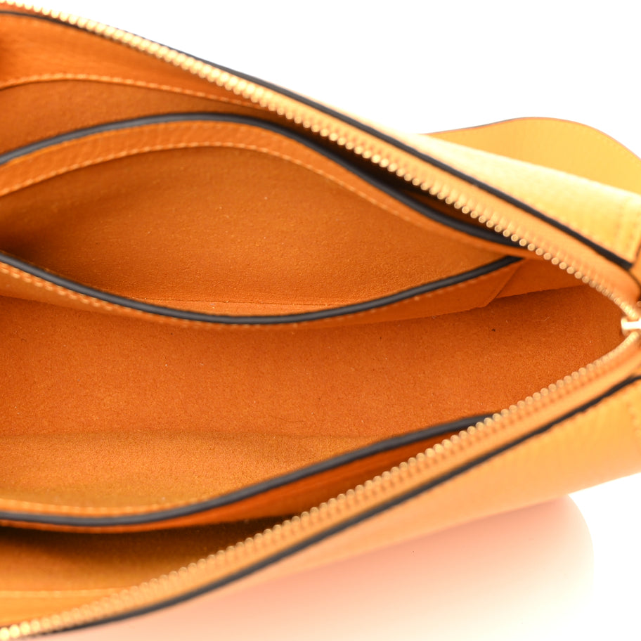 Mulberry Heavy Grain Billie Crossbody Bag Double Yellow Image 4